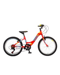 Bicicleta Copii Polar Modesty - 20 Inch, Rosu