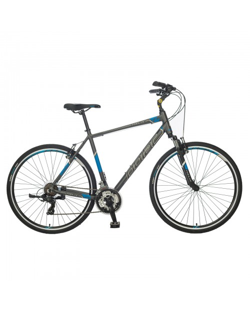 Bicicleta Trekking Polar Helix - 28 Inch, XL, Gri-Albastru