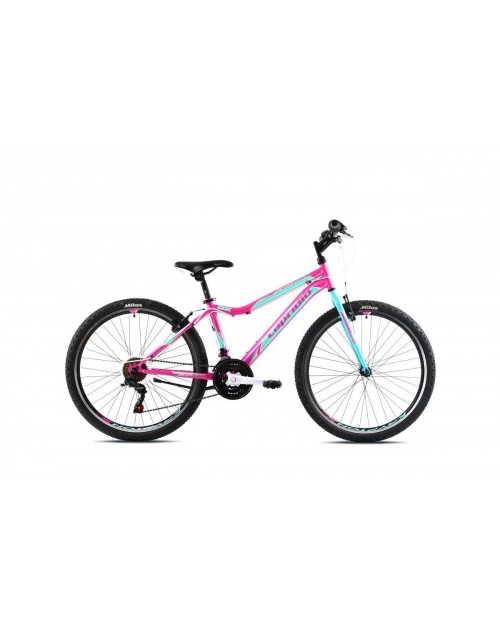 Bicicleta Capriolo 26 Diavolo DX pink-turquise 17