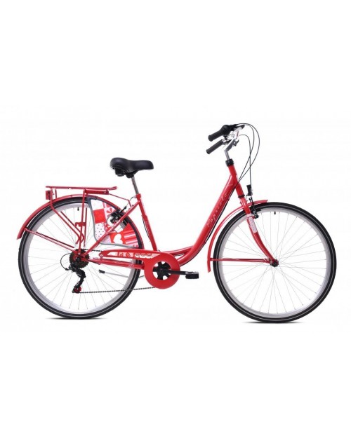 Bicicleta Capriolo Diana City 18 rosso 18