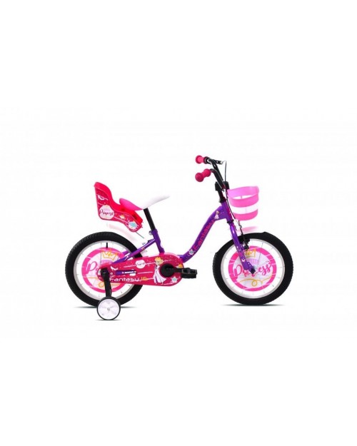 Bicicleta Capriolo Fantasy violet-pink 16