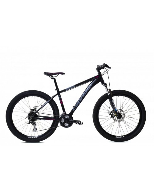 Bicicleta Capriolo MTB LC 7.2 27.5 black pink 17