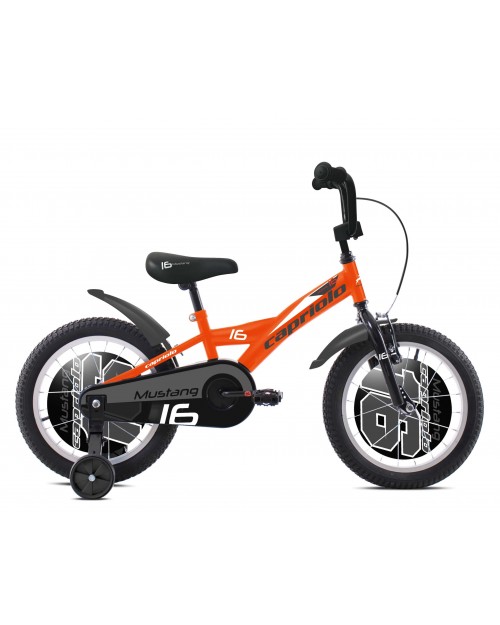 Bicicleta Capriolo Mustang neon orange-mat 16