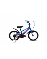 Bicicleta Capriolo Rocker negru-albastru 16