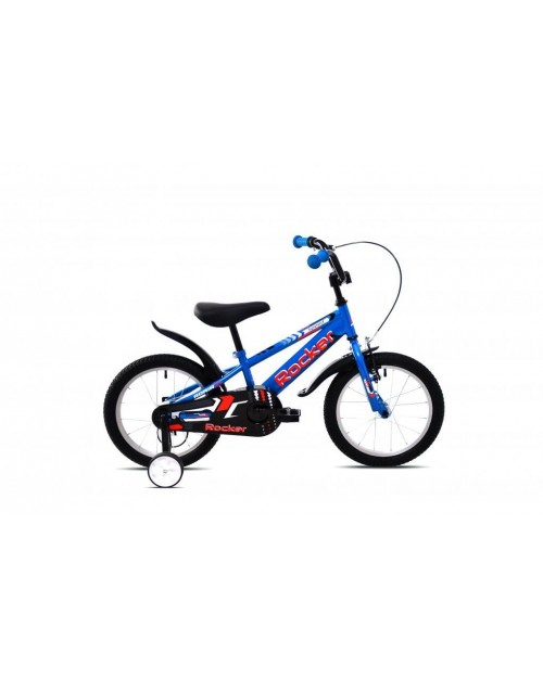 Bicicleta Capriolo Rocker negru-albastru 16