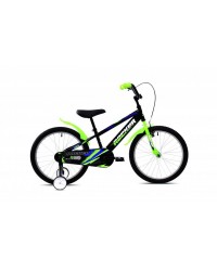 Bicicleta Capriolo Rocker negru- verde 20