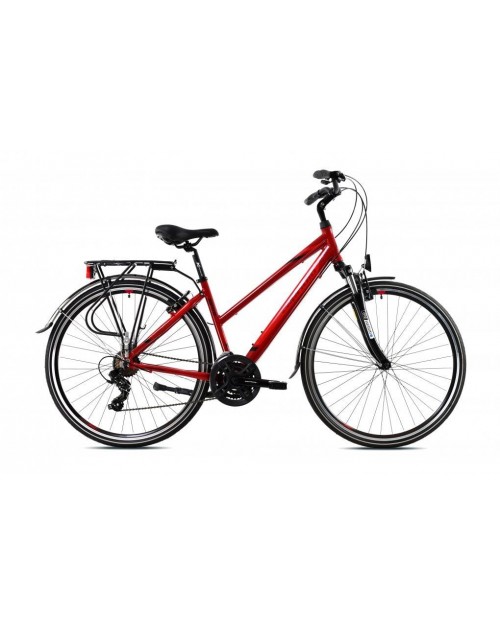 Bicicleta Capriolo Touring Roadster Lady red orange 17